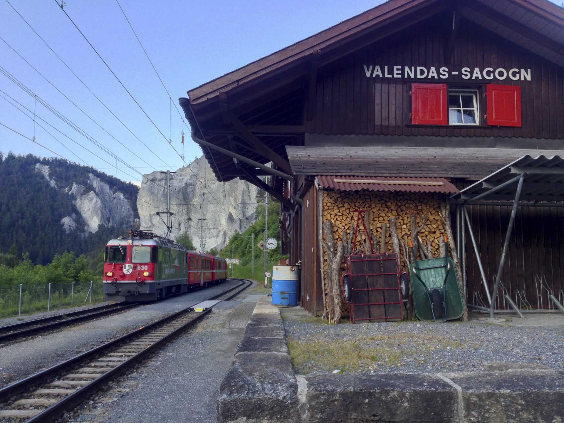 Bahnhof Valendas-Sagogn